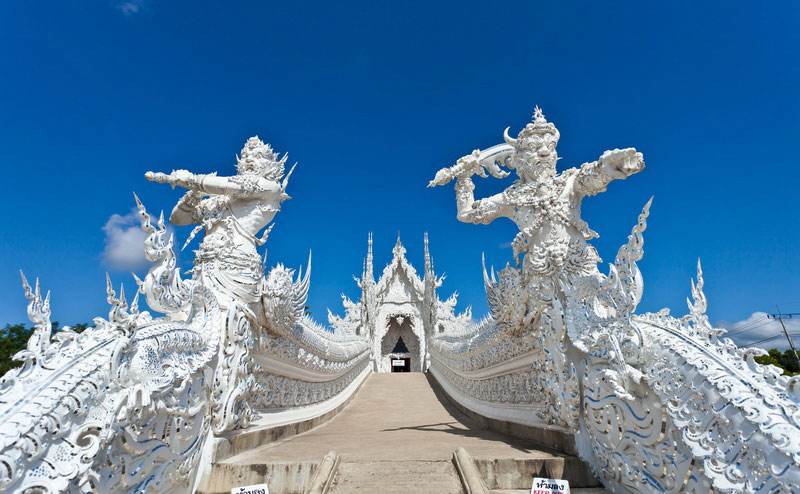 Blue Temple Buddha